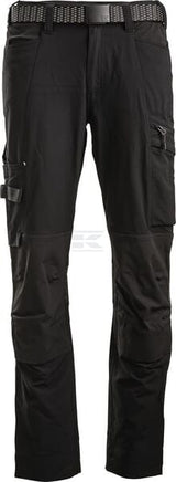 Hosen , Unisex , 3XL 112-122cm , W44-48" , schwarz, 4 Way Stretch by Kramp