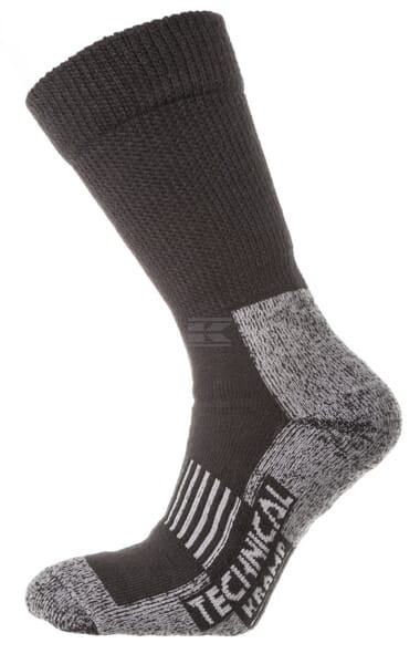 Thermosocken 35-38 schwarz/ grau