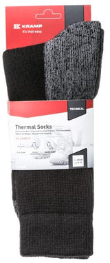 Thermosocken 35-38 schwarz/ grau