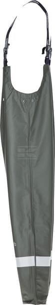 Latzhose wasserdicht, Erwachsener, Gr. M UK:36-38 , grün, Kramp Protect , by Kramp