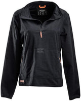 Fleece-Shirt 1/2 zip Damen, anthrazit XS