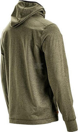 Fleece mit Reißverschluss und Kapuze Herren, oliv 3XL
