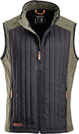 Hybrid/Fleece-Weste Herren, oliv S