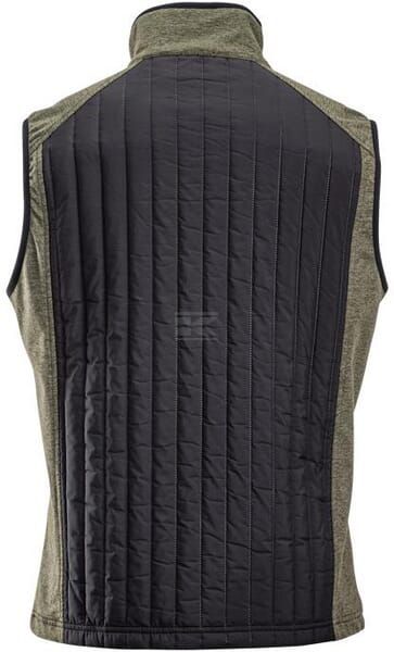 Hybrid/Fleece-Weste Herren, oliv M