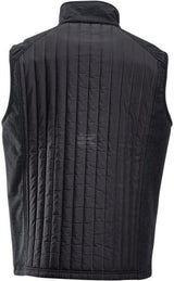 Hybrid/Fleece-Weste Herren, anthrazit 3XL