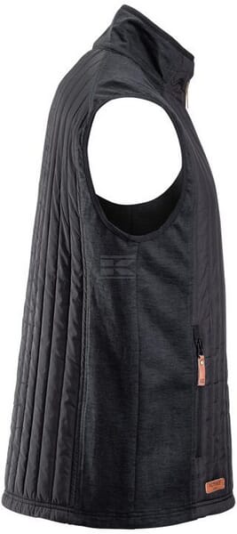 Hybrid/Fleece-Weste Herren, anthrazit L