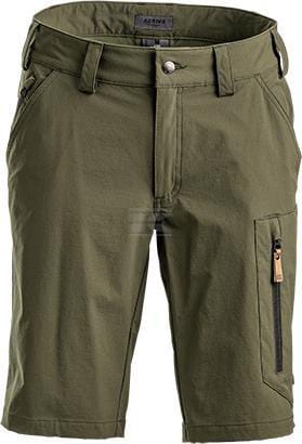Kurze Hose, Herren, L, Aktiv-Stretch, oliv