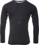 Thermohemd mit Rundkragen aus Merinowolle XL