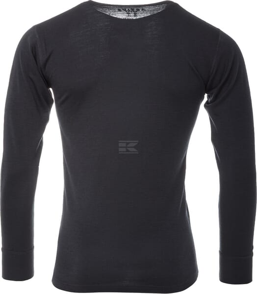Thermohemd mit Rundkragen aus Merinowolle M