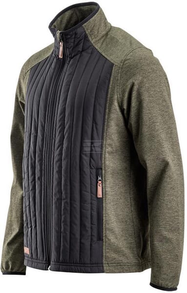 Hybrid/Fleecejacke Herren, oliv L