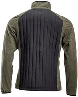 Hybrid/Fleecejacke Herren, oliv M