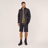 Hybrid/Fleecejacke Herren, anthrazit XS