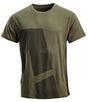 T-shirt Herren, oliv L