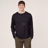Langarm Herren, schwarz 2XL