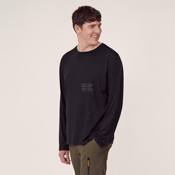Langarm Herren, schwarz 2XL