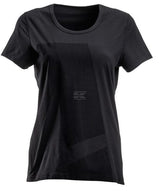 T-shirt Damen, schwarz XS
