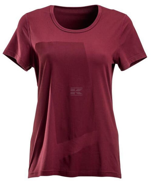 T-shirt Damen, rot M