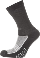 Outdoor Socken 43-46 schwarz / Grau