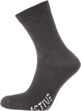 Trekking Socken 39-42 schwarz