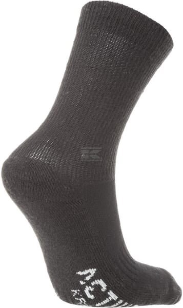 Trekking Socken 39-42 schwarz