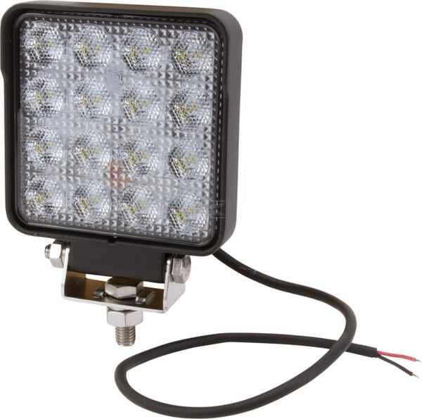 Arbeitsscheinwerfer, 10-30V, LED, 3040lm, Quadratisch