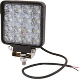 Arbeitsscheinwerfer, 10-30V, LED, 3040lm, Quadratisch