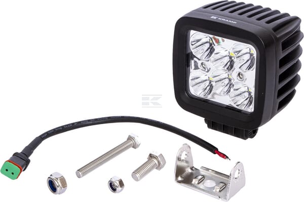 Arbeitsscheinwerfer, 10-30V, LED, 3780lm, Quadratisch