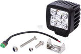 Arbeitsscheinwerfer, 10-30V, LED, 3780lm, Quadratisch