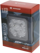 Arbeitsscheinwerfer, 10-30V, LED, 2376lm, Quadratisch