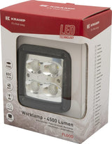 Arbeitsscheinwerfer, 10-30V, LED, 4500lm, Quadratisch