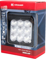 Arbeitsscheinwerfer, 12-36V, LED, 2160lm, Quadratisch