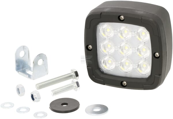 Arbeitsscheinwerfer, 12-55V, LED, 1800lm, Quadratisch