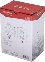 Arbeitsscheinwerfer, 10-30V, LED, 3800lm, Rund