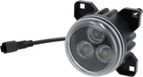 Arbeitsscheinwerfer LED, 42W, 4200lm, rund, schwarz, Kramp
