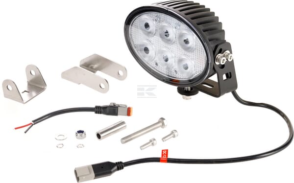 Arbeitsscheinwerfer, 12-60V, LED, 6000lm, Oval