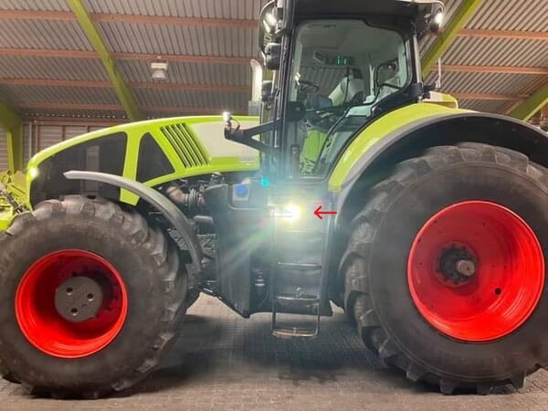 Arbeitsscheinwerfer, 10-30V, LED, 4000lm, Rund