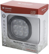 Arbeitsscheinwerfer, 10-30V, LED, 7200lm, Quadratisch