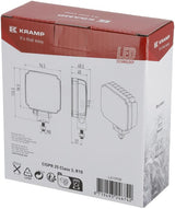 Arbeitsscheinwerfer LED, 27W, 3420lm, quadratisch, weiß, 96.5x48.5x124.5mm,Deutsch 2-pin, flood, Kramp
