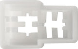 Stecker  2 polig T, male