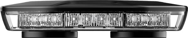 Lichtleiste LED, 50W, 12-24V, gelb, anschraubbar/magnetisch, 380mm, Kramp