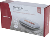 Mini-Lichtleiste LED wiederaufladbar, mit Fernbedienung, gelb, magnetisch, 326x63x184mm, 48 Hochleistungs-LEDs, Kramp