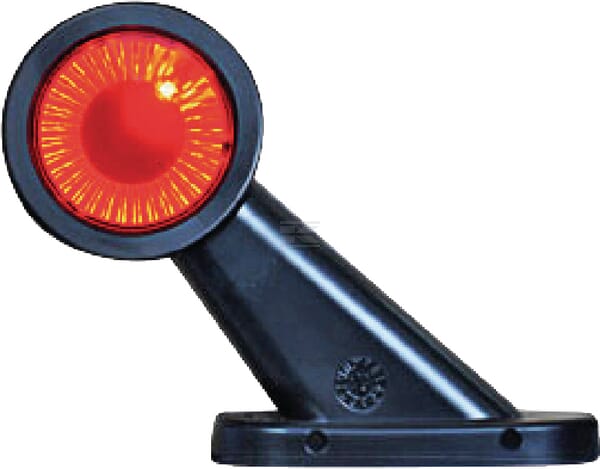 Begrenzungsleuchte weiß/rot 30° rechts LED 12-24V KRAMP