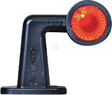 Begrenzungsleuchte weiß/rot 45° links LED 12-24V KRAMP