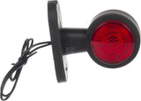 Begrenzungsleuchte weiß/rot gerade LED 12-24V KRAMP
