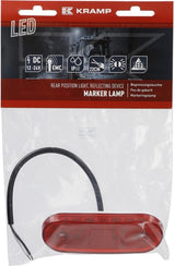 Hintere Positionsleuchte rechteckig mit  Kabelanschluss LED 12-24V KRAMP