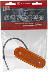 Seitenmarkierungsleuchte mit Kabelanschluss LED 12-24V KRAMP