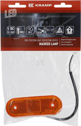 Seitenmarkierungsleuchte mit Kabelanschluss LED 12-24V KRAMP