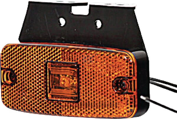 Seitenmarkierungsleuchte mit Kabelanschluss mit Halter LED 12-24V KRAMP