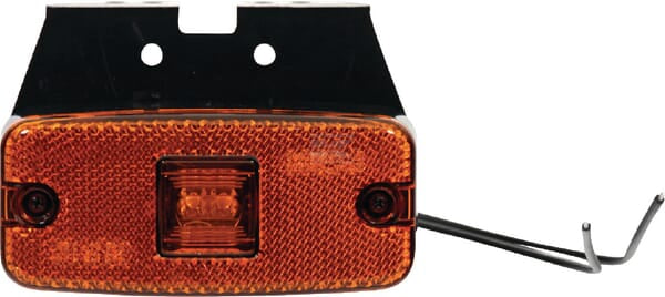 Seitenmarkierungsleuchte mit Kabelanschluss mit Halter LED 12-24V KRAMP
