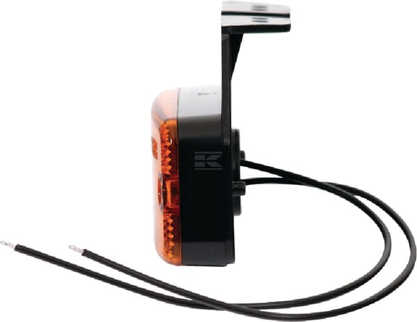 Seitenmarkierungsleuchte mit Kabelanschluss mit Halter LED 12-24V KRAMP